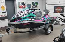 Skuter Kawasaki Ultra 160 LX z przyczepką zamiana na quada 4x4