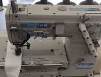 Máquina costura industrial de recobrimento Kingtex