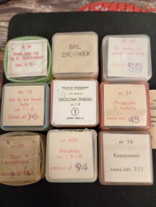 Bajki na rzutnik 12 sztuk zestaw 16