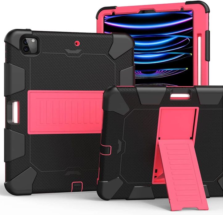 Etui do iPad Air 4/5/ Pro 11” z Podstawką i Miejscem na Rysik Czarne