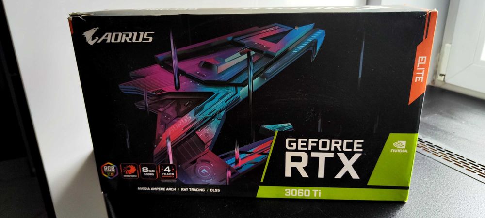 RTX 3060 TI Gigabyte aorus elite