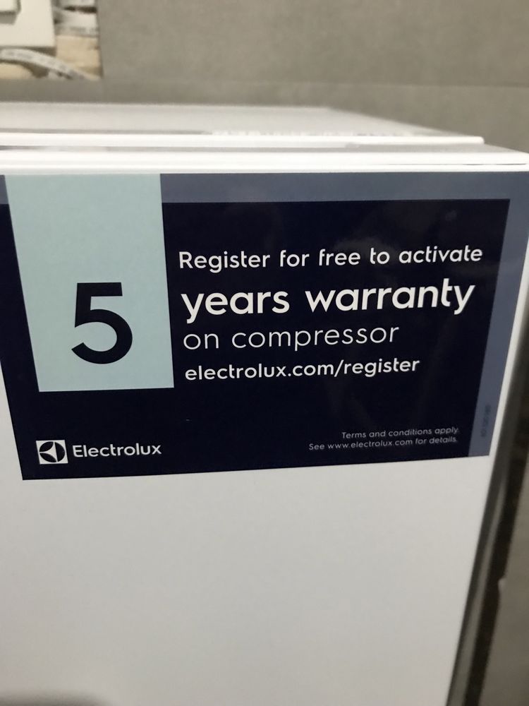 Nowa lodowka electrolux 5 lat gwarancji