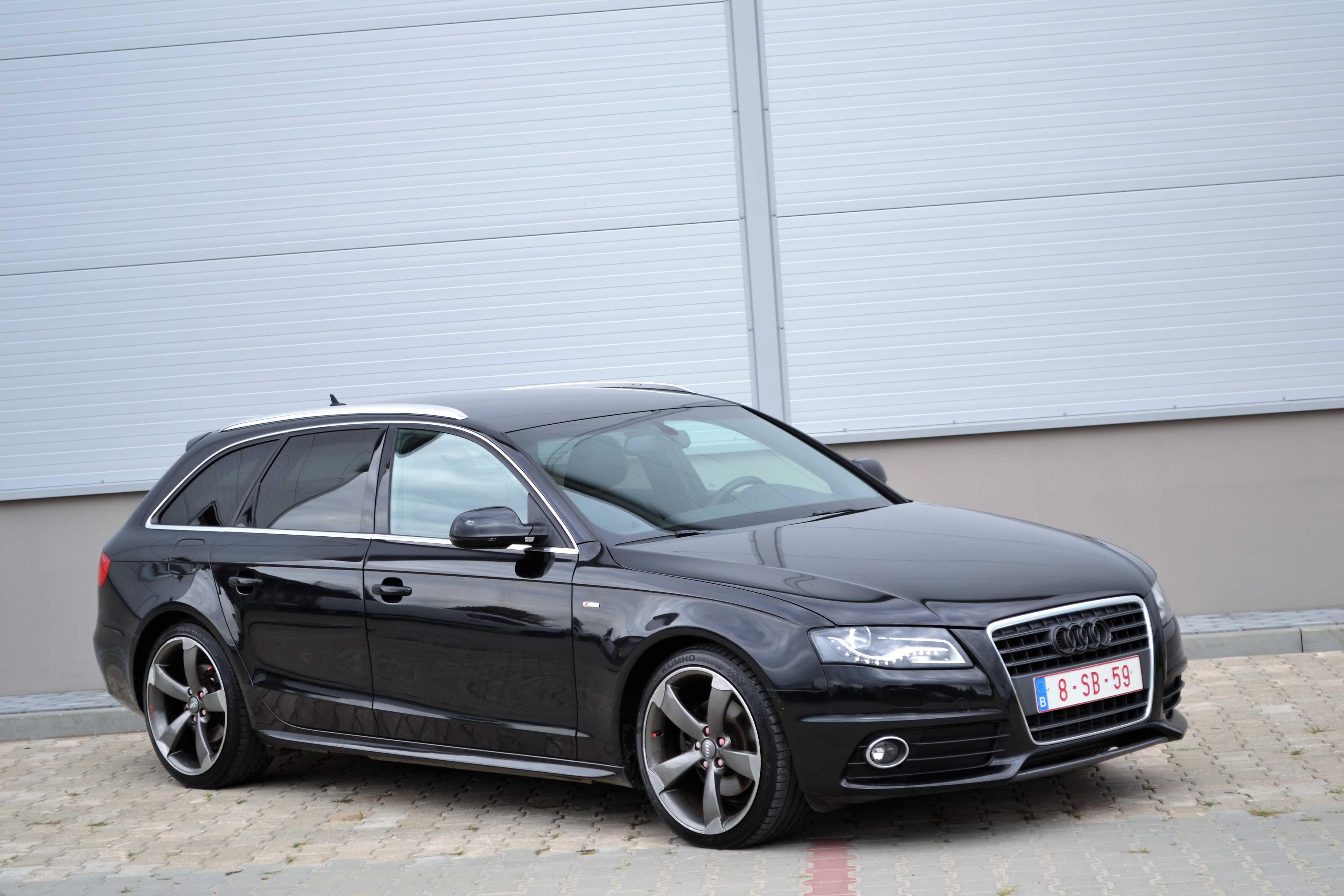 Audi A4 B8 S-Line 2.0TDI 143KM**Xenon**Navi**Pół-skóra**LED*2 kpl. kół