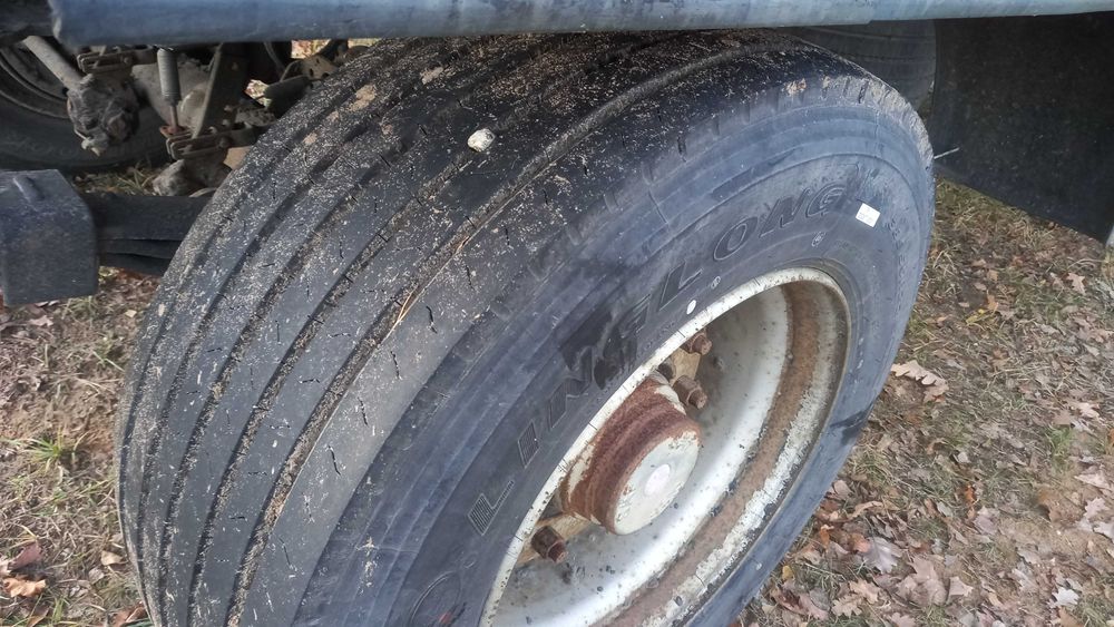 przyczepa sztywna 14 ton platforma kolberg 18000dmc resor