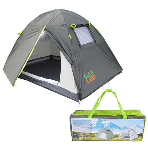 Палатка туристическая 4-х местная Green Camp 1668/N4