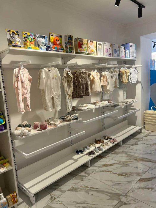 Знижка -20% на стелажі під замовлення. Вітрини, прилавки