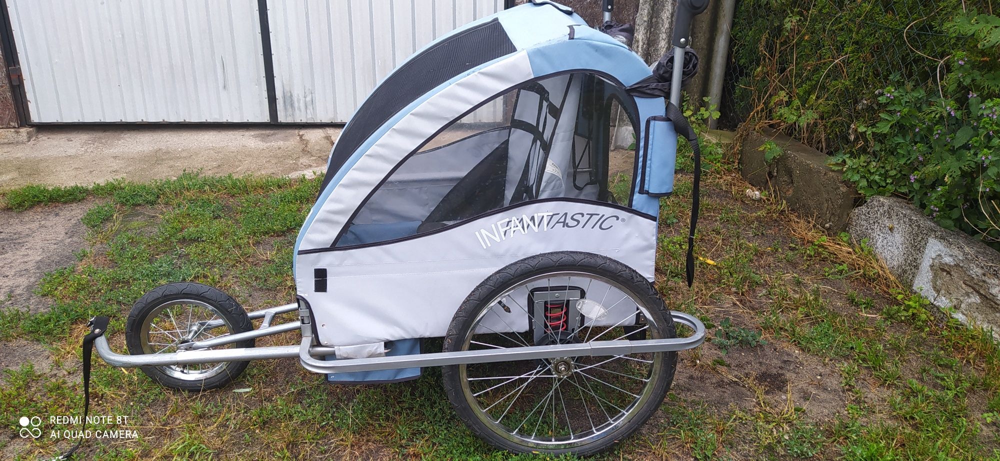 Przyczepka rowerowa 2 osobowa