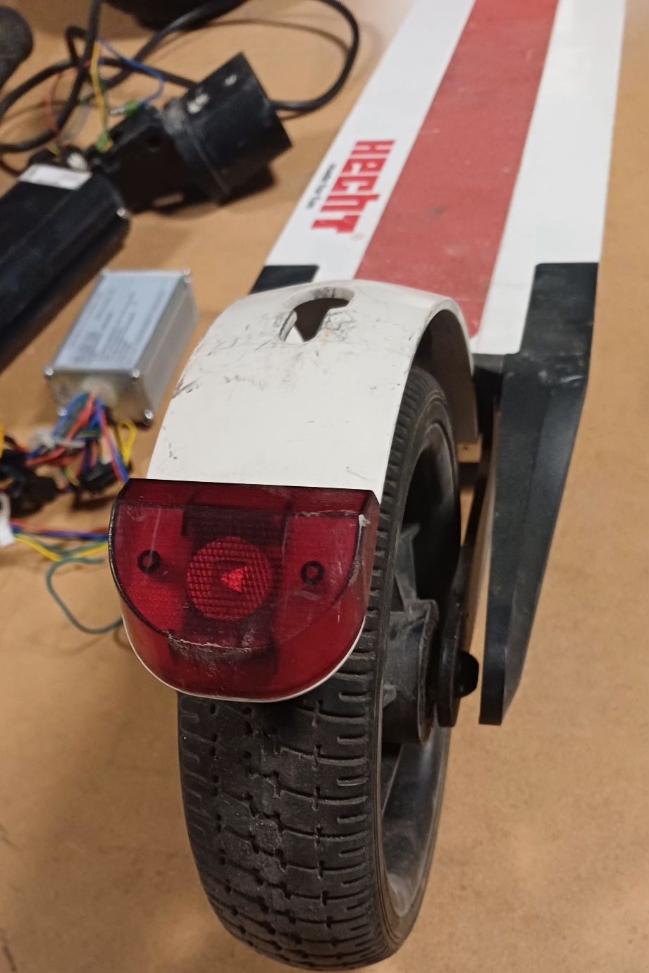 Czesci Hulajnoga elektryczna hecht 5125 bateria silnik manetka wyswiet