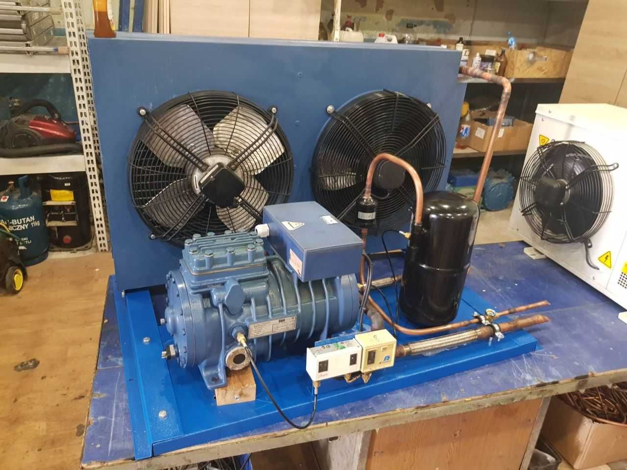 Промислова морозильна камера з агрегатом для власного виробництва