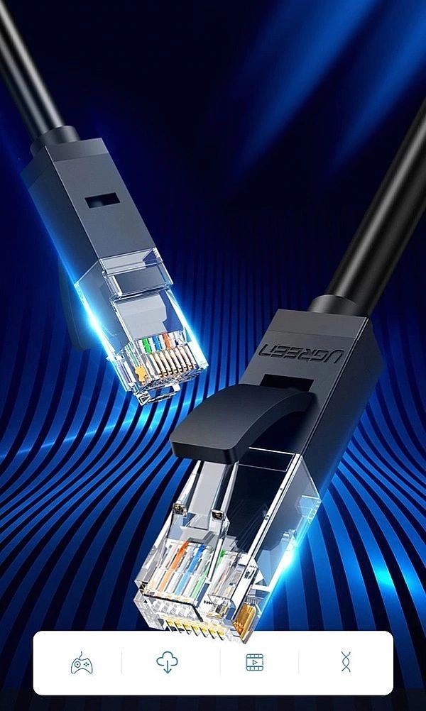 Ugreen kabel przewód internetowy sieciowy Ethernet patchcord RJ45 Cat