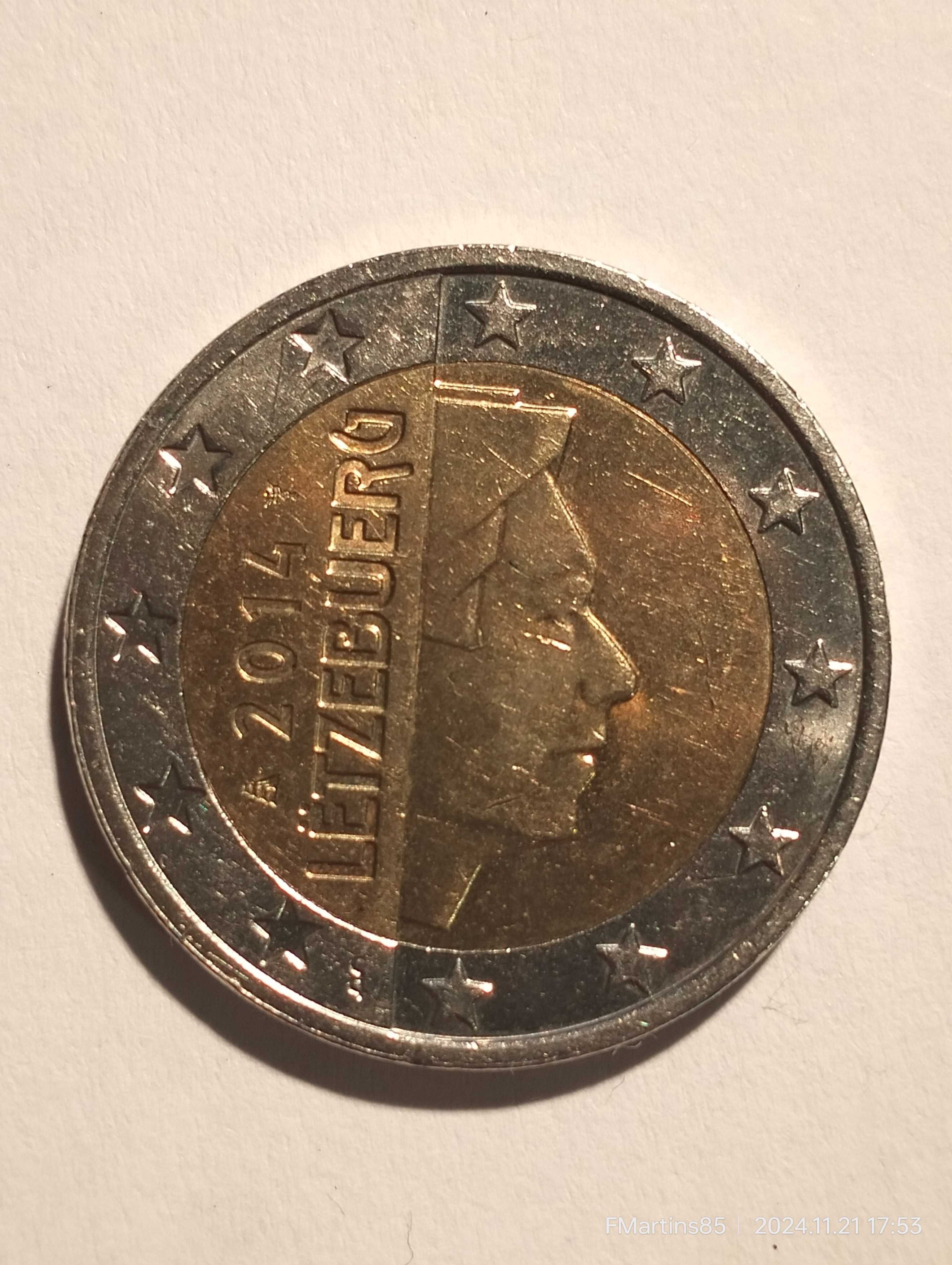 Moeda Comemorativas de 2 euros