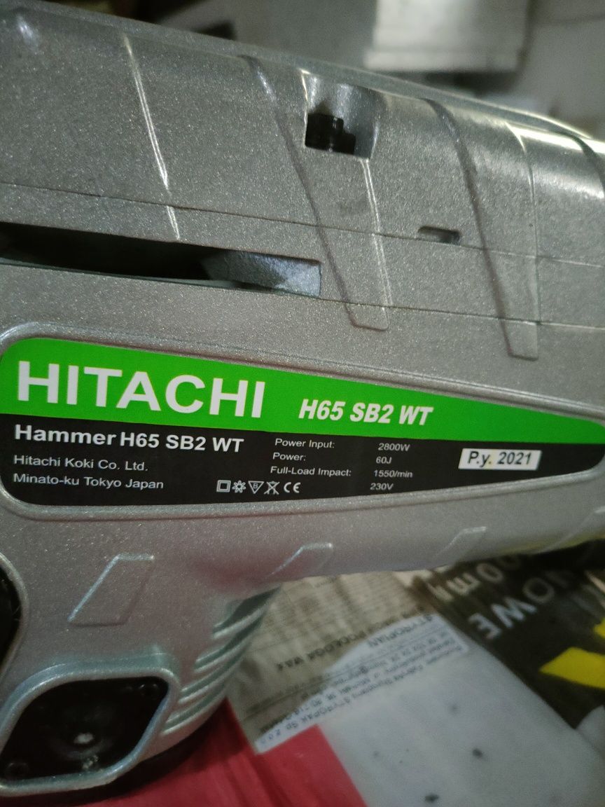 HITACHI profesjonalny młot wyburzeniowy NOWY H65SB2WT