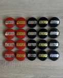 Conjunto 4 Centros BBS 56mm 60mm 65mm 68mm 70mm