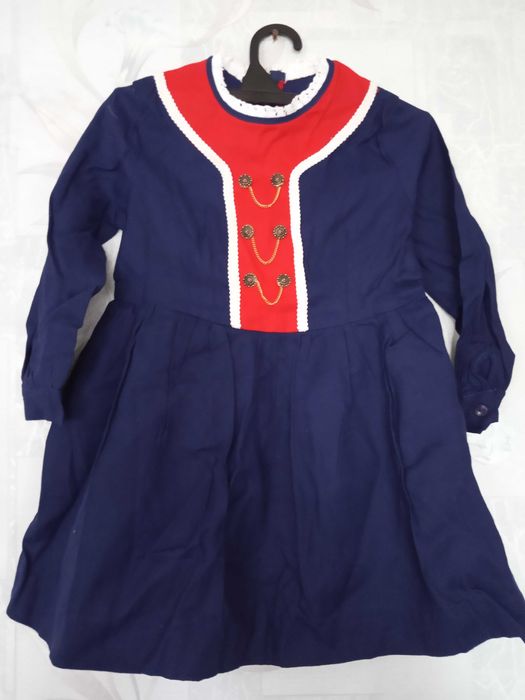 Костюм платье морячки капитанши в баварском стиле