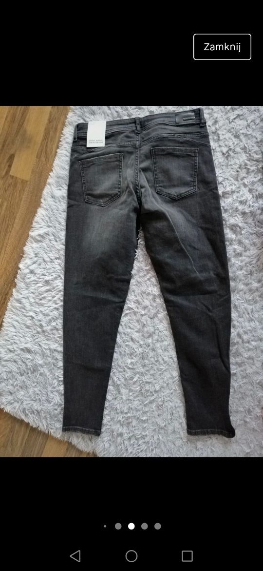 Zara spodnie jeans