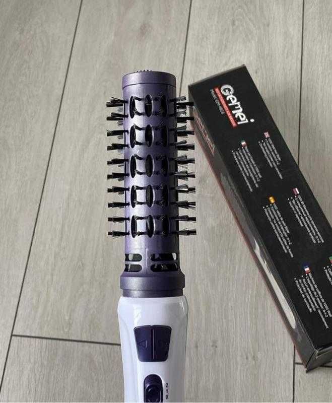 Фен-щітка для волосся фен для волосся, що обертається Gemei GM-4826.