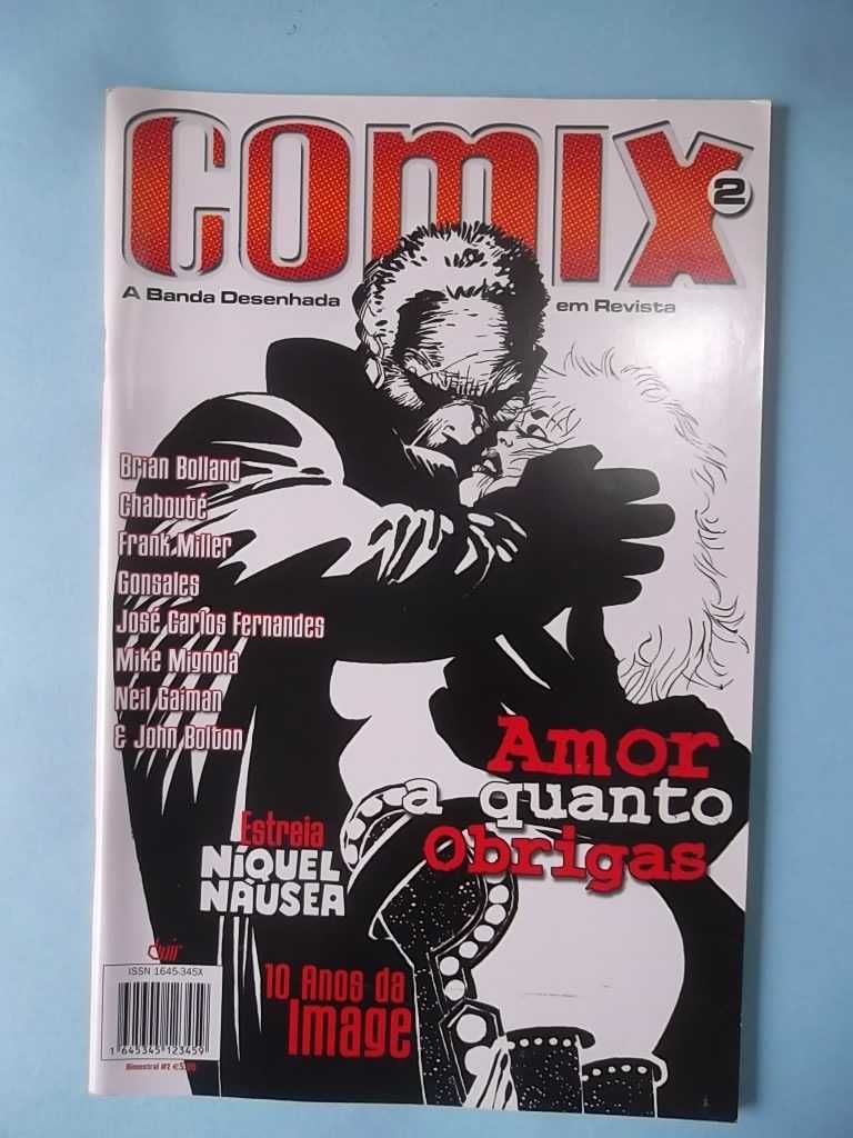 COMIX Nº 1 a 4 - Revista portuguesa de BD da Devir Editora.
