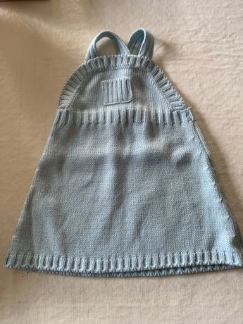 Saia tricotada para bebé
