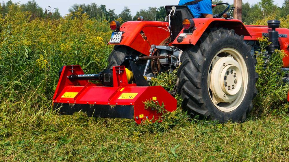 kosiarka bijakowa REMET FMS-140 === mulczer do trawy POLSKI