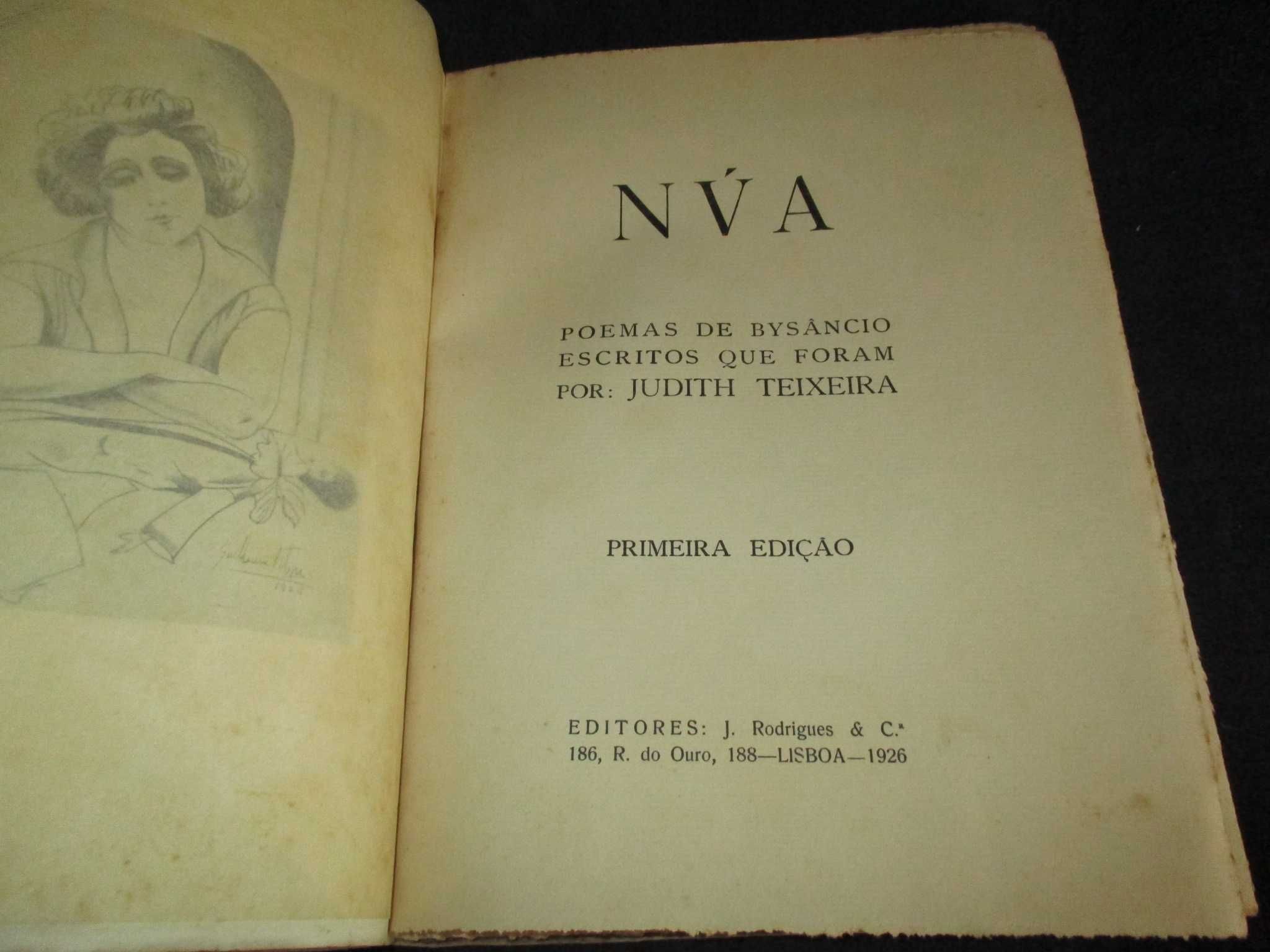 Livro Núa Judith Teixeira 1ª edição 1926