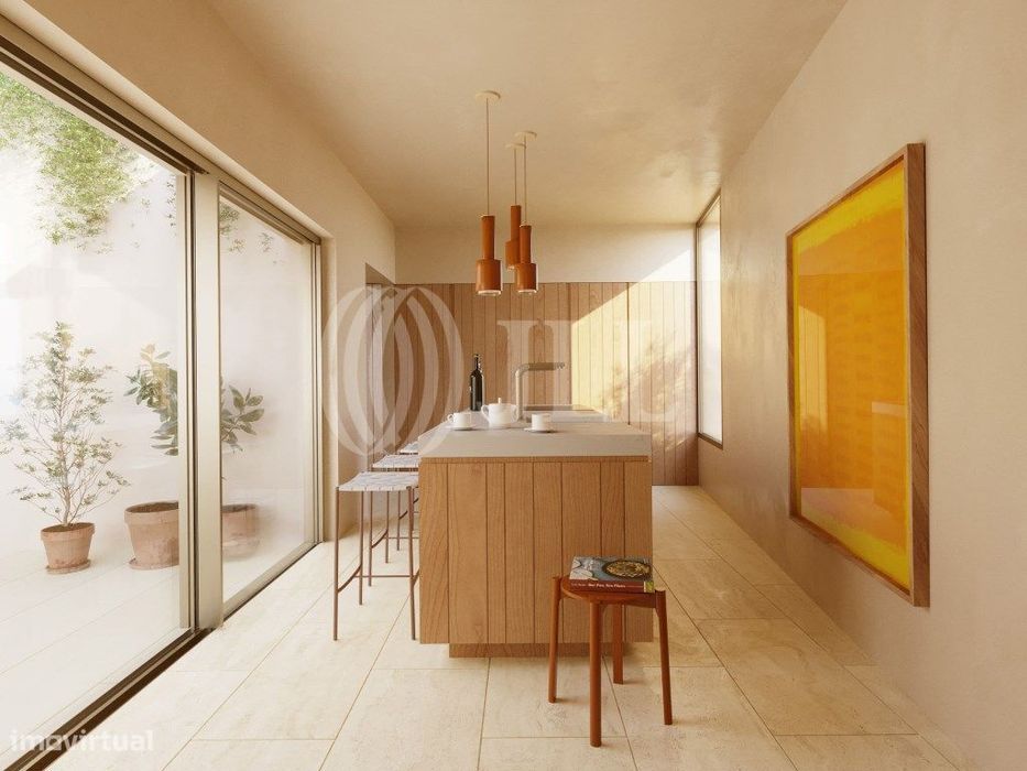 Apartamento T2, com jardim e terraço em Alcácer do Sal