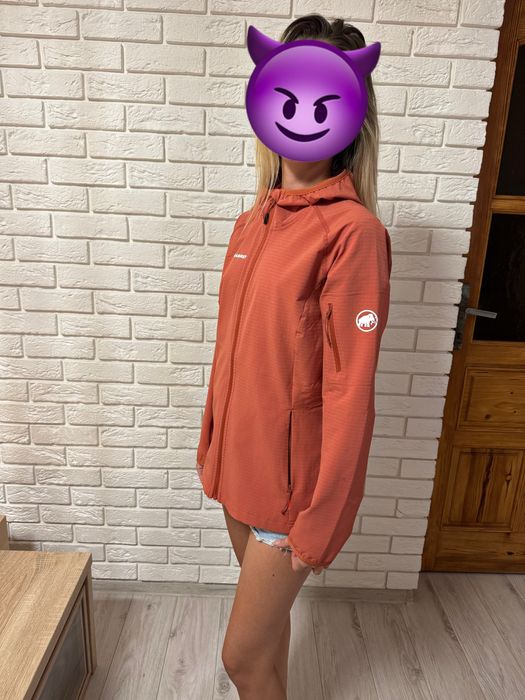 Kurtka softshell przeciwdeszczowa damska Mammut