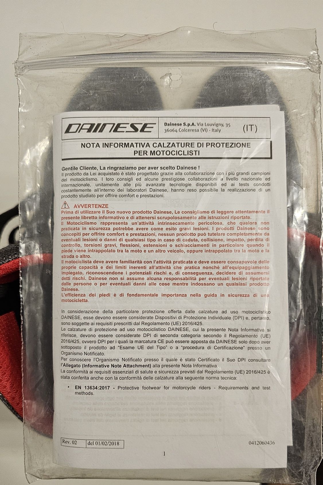 Botas Dainese York Air