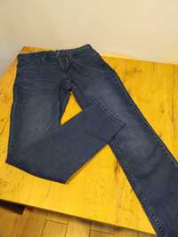 Spodnie męskie jeansowe r 50 małe M