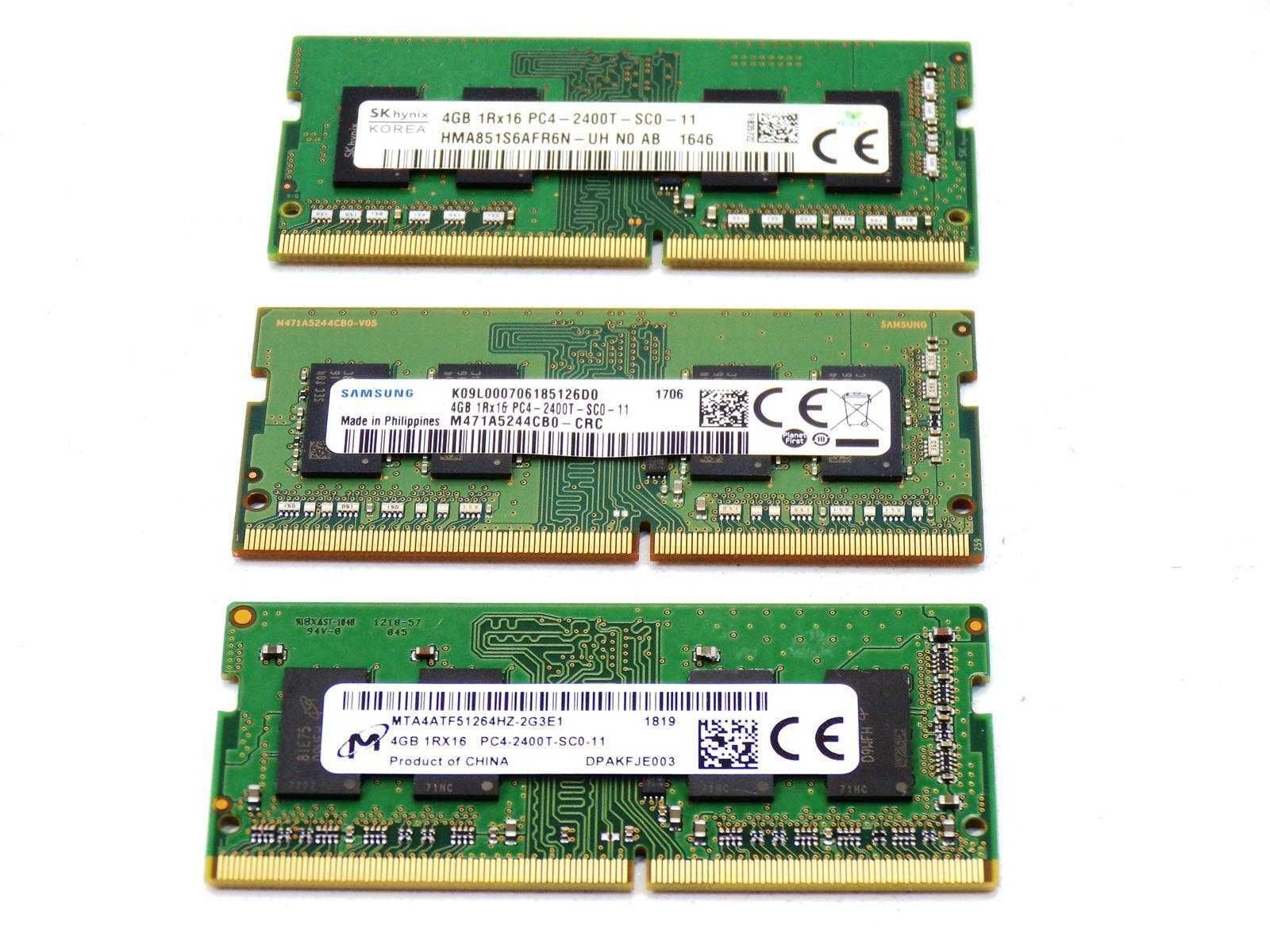 Sodimm для ноутбука 4Gb 8Gb 16g DDR4 2133Mhz 2400 2666 4Гб 8Гб 16 ддр4