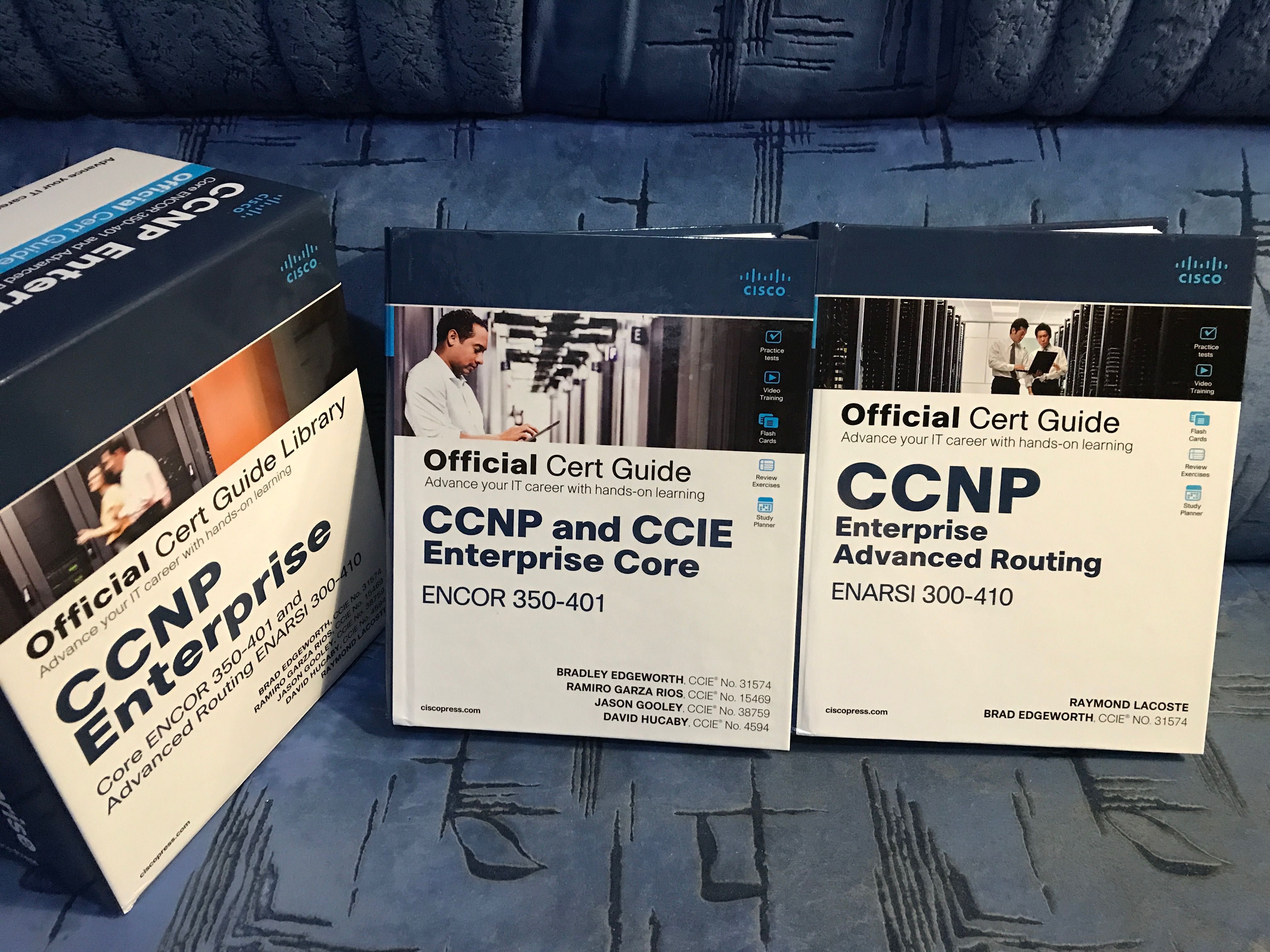 CCNP ENCOR 350-401 and ENARSI 300-410 Official Cert Guide Library