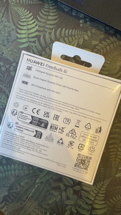 Słuchawki dokanałowe HUAWEI FreeBuds 6i Biały