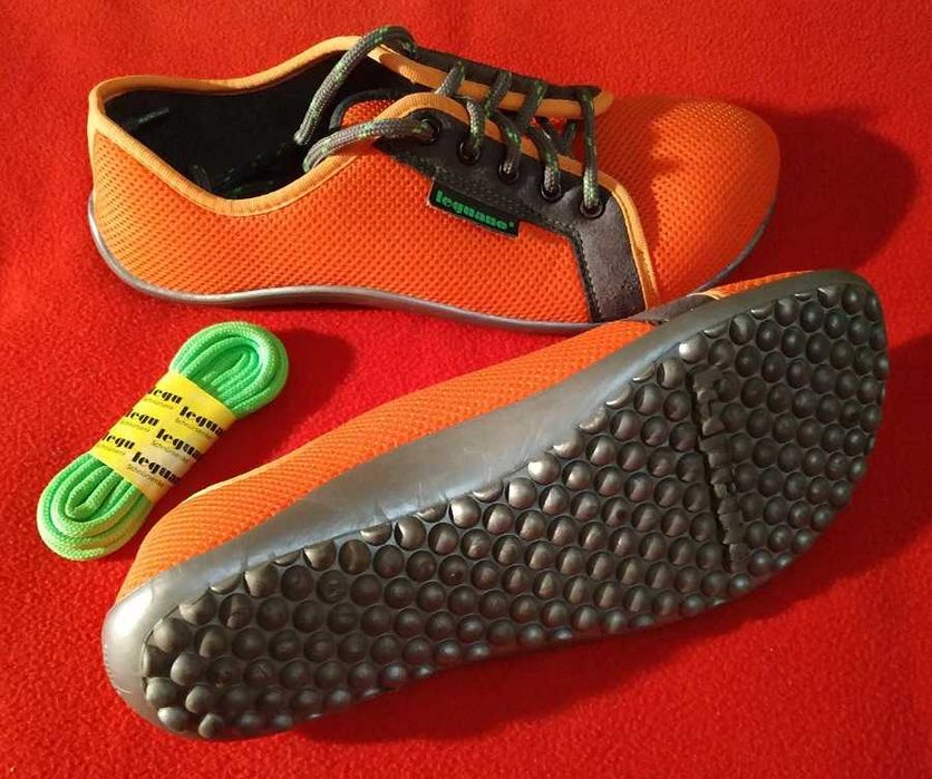 Buty na boso leguano Aktiv Magma pomarańczowe EU 41 Unisex