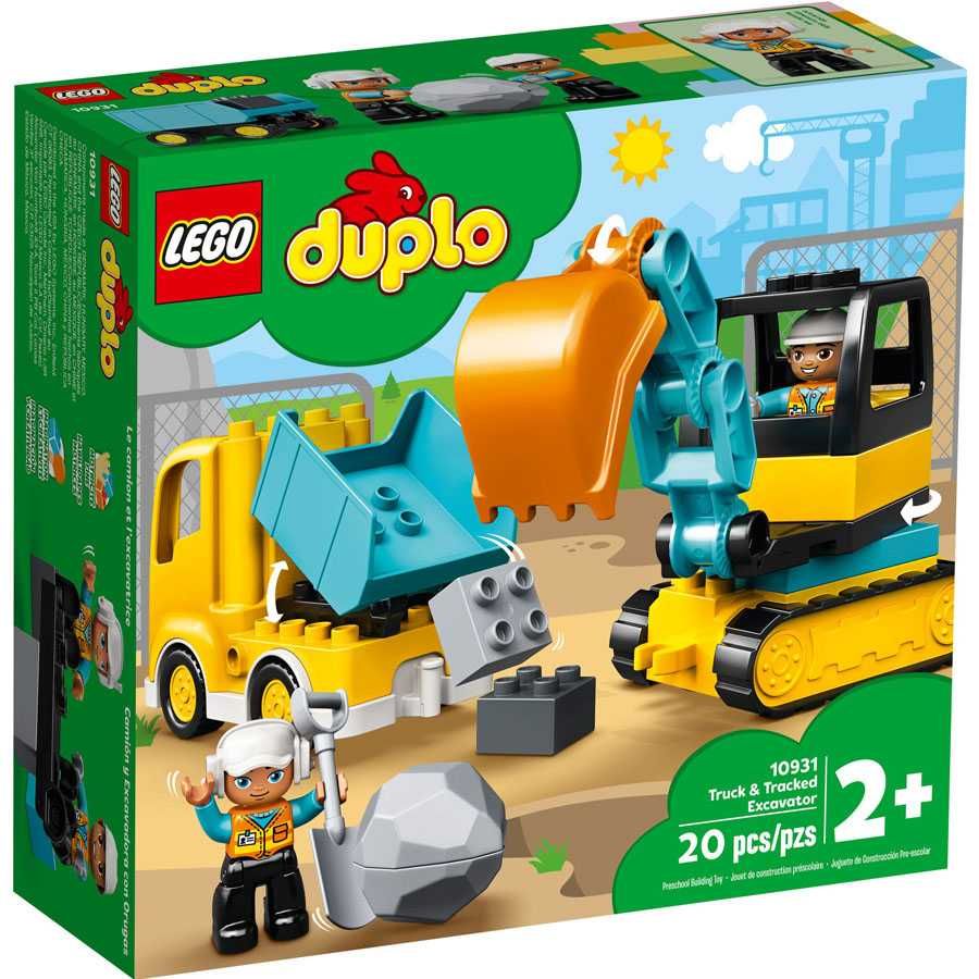 Lego duplo animais, 10858 Aeroporto 10871 Escavadora 10931