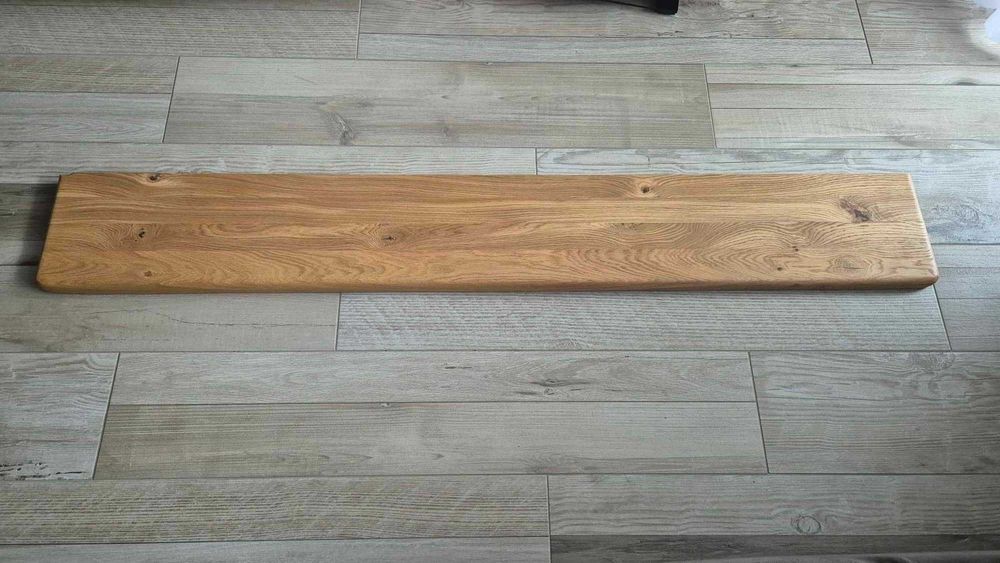 parapet dębowy loft  rustikal 178 cm