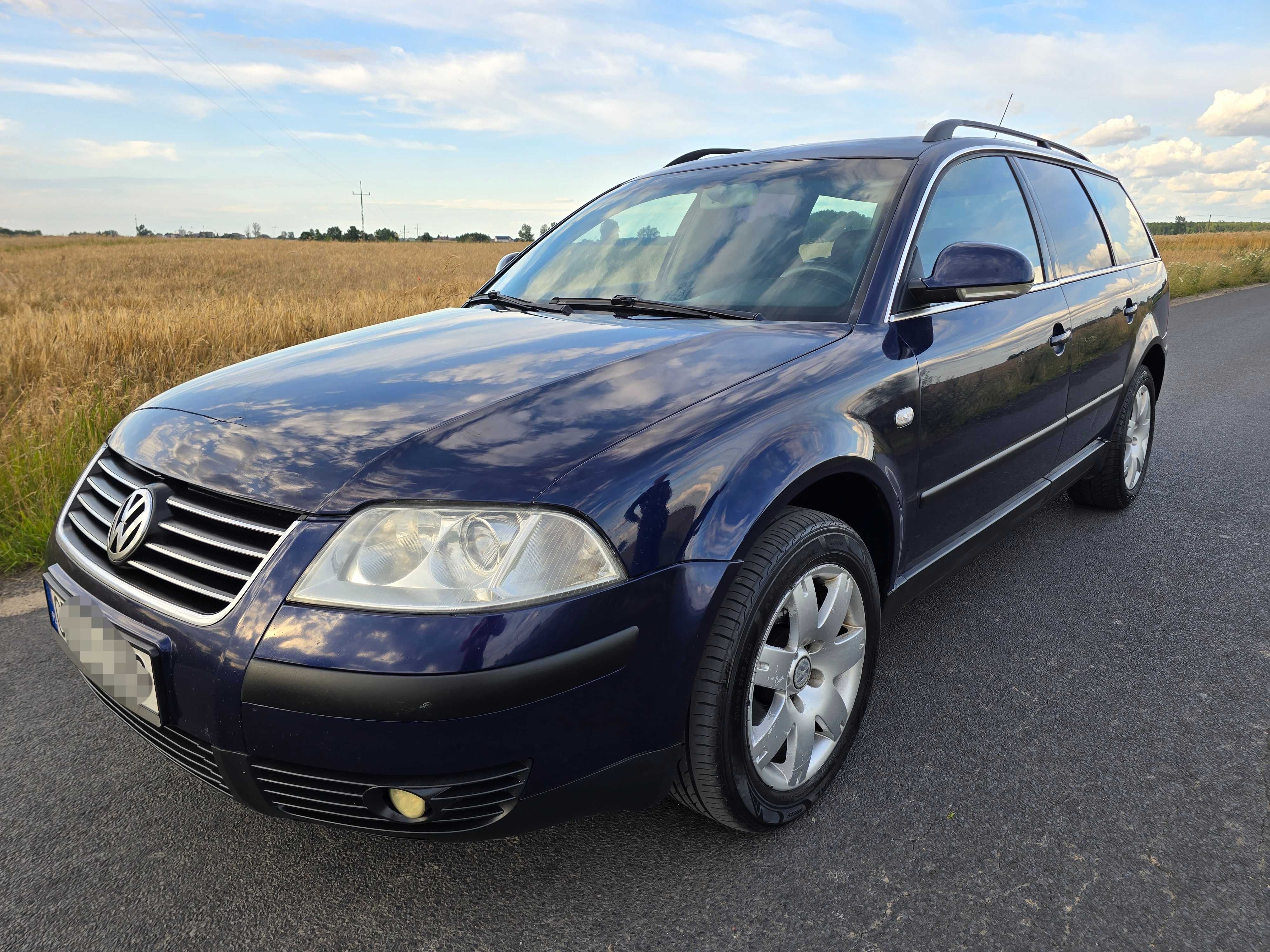 Volkswagen Passat B5 LIFT 2001 Rok 1.9 TDI 130 KM Kombi HAK