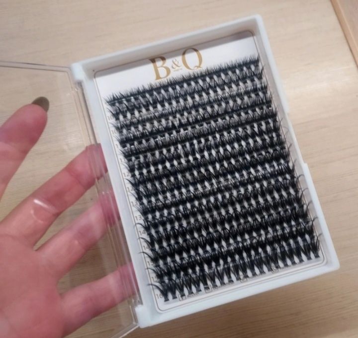 Zapas kępek  do robienia rzęs  #Kępki 4D #Eyelashes #rzęsy bondingowe