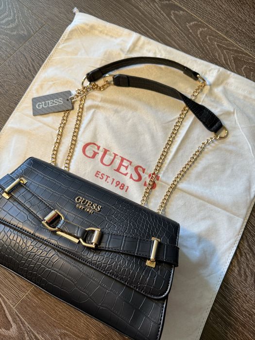 Сумка guess гесс кожаная оригинал 100% original old money lether bag