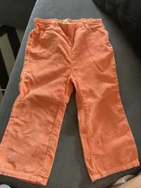 Calças cor de laranja criança