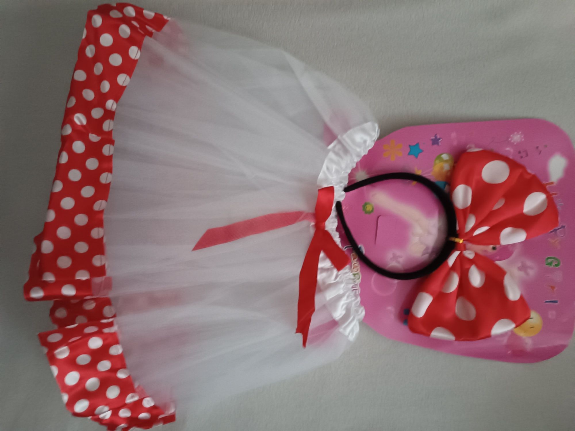 Nowy strój przebranie kostium myszka minnie