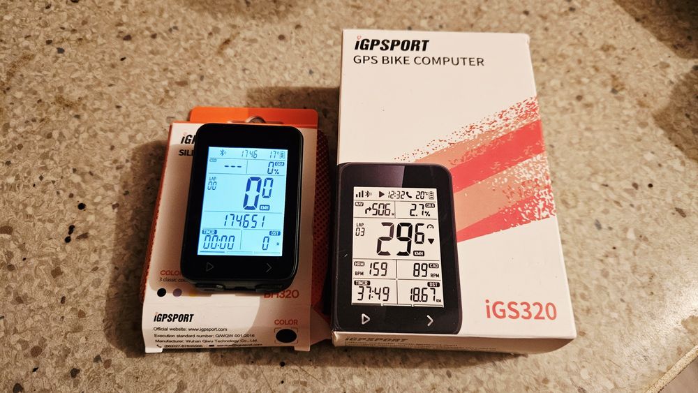 Licznik rowerowy GPS igps320
