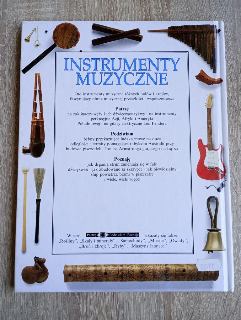 Książka Instrumenty muzyczne