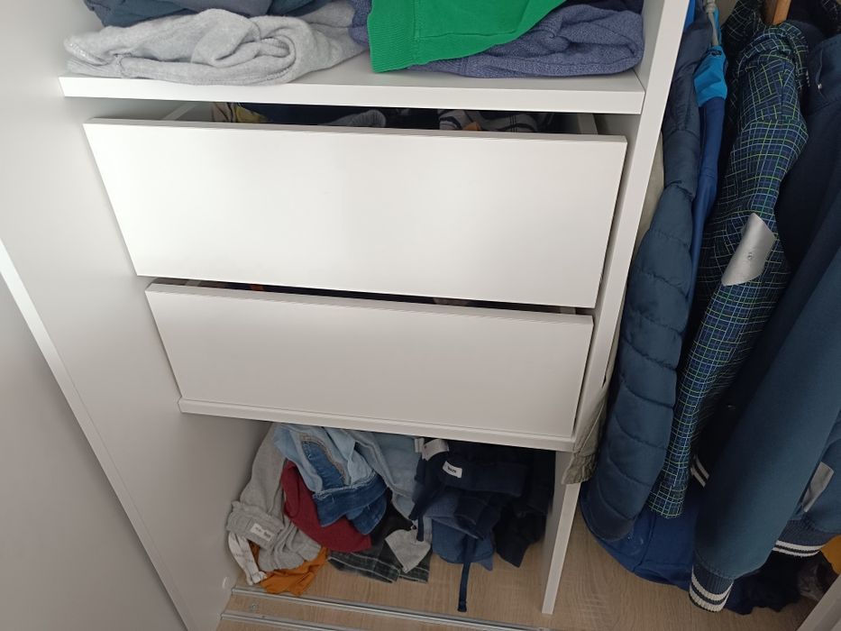 Szafa przesuwna biała