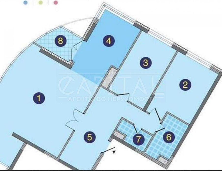 Продам 3кім квартиру ЖК Зарічний, вул Зарічна 1В м.Славутич 125 метрів