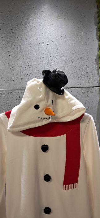 Strój przebranie kostium bałwan