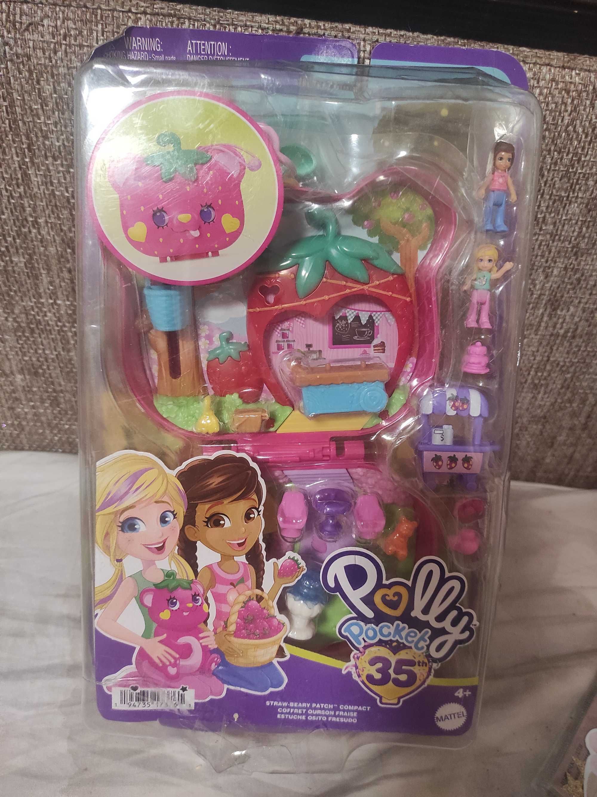 Polly Pocket  набір Полуничний ведмедик