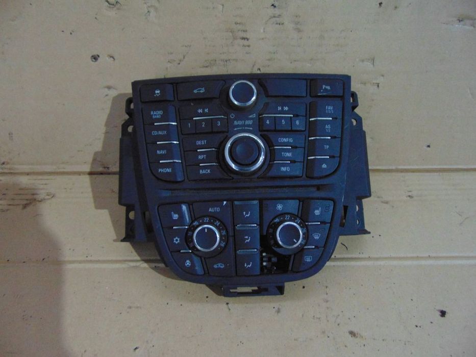 PANEL STEROWANIA RADIA OPEL ASTRA J 13360095