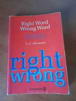 Right word wrong word, L. G. Alexander, Longman