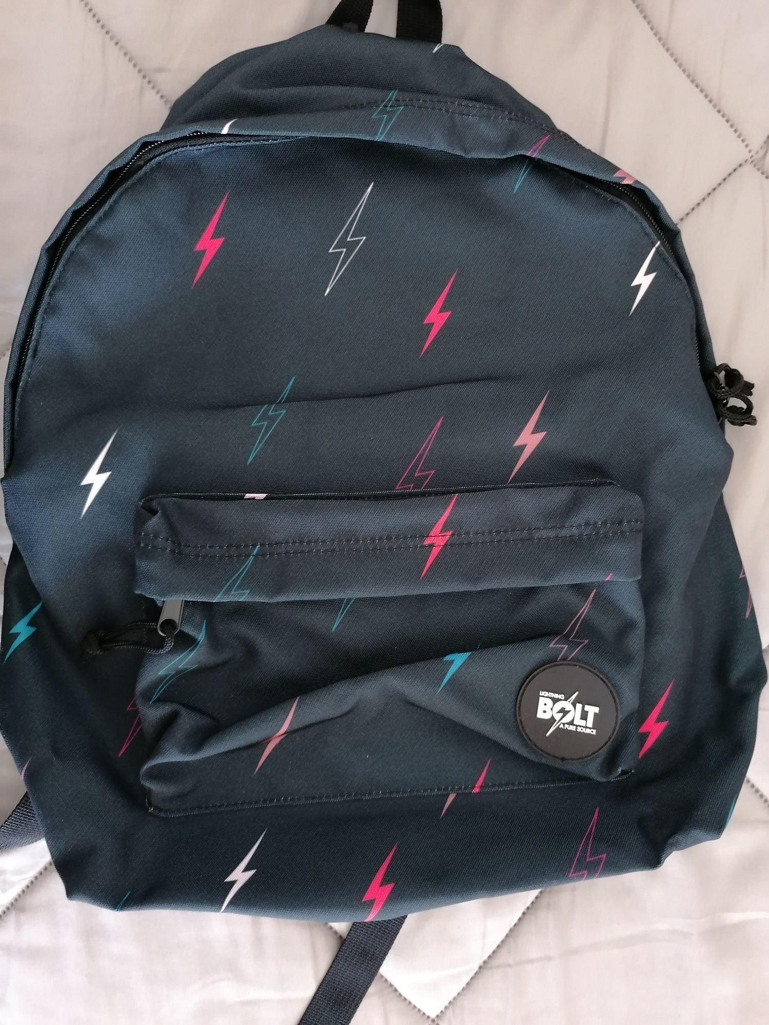 NOVA C/ ETIQUETA PACK Lightning Bolt Mochila + Estojo + Chapéu (P)