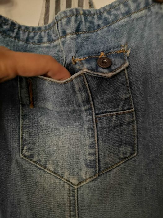 Ogrodniczki jeansowe XL George