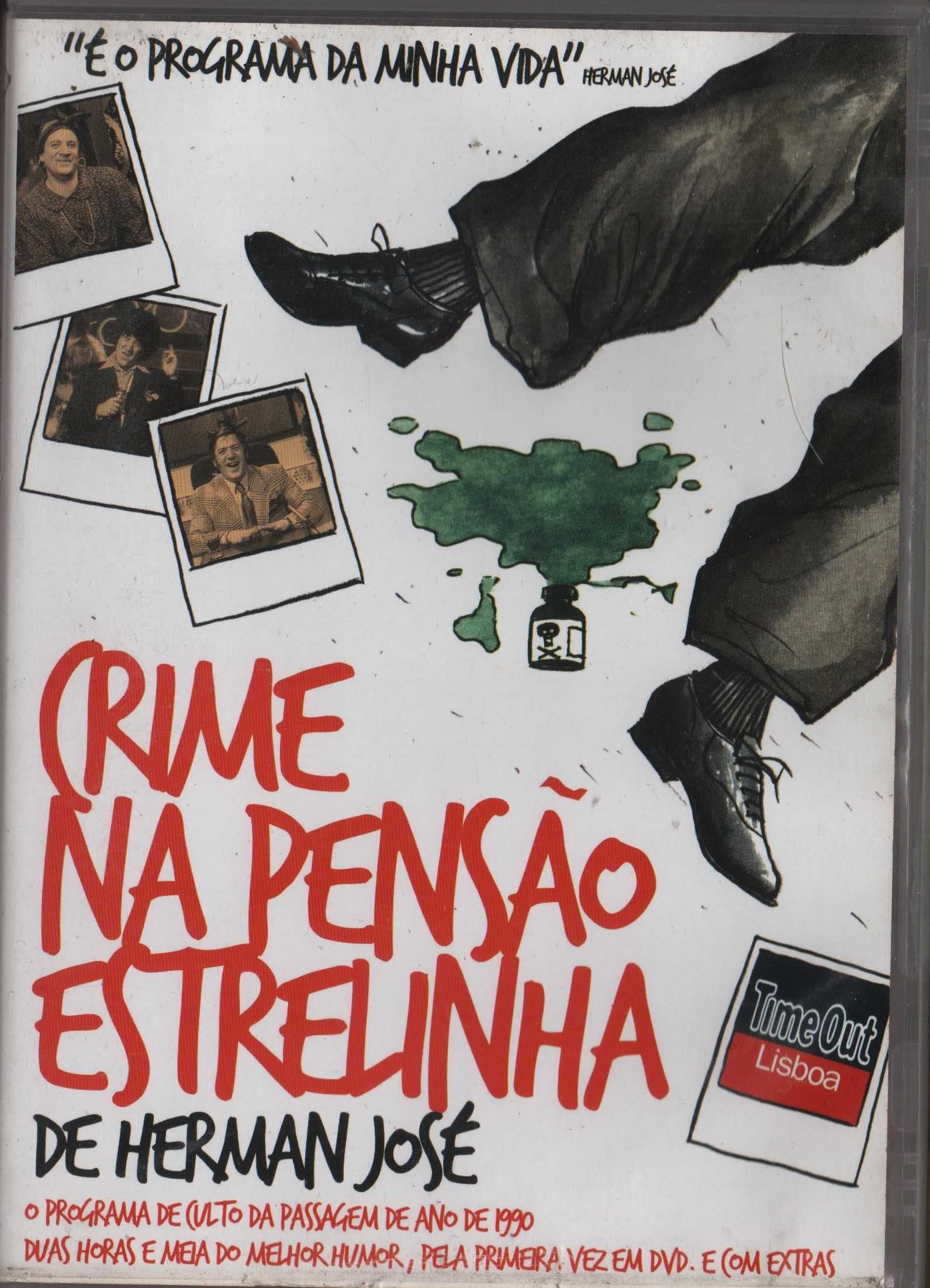 Dvd Crime Na Pensão Estrelinha - comédia - Herman José